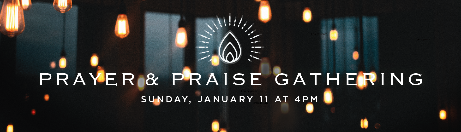 Prayer and Praise with Brooks Buser, January 11 at 4pm
